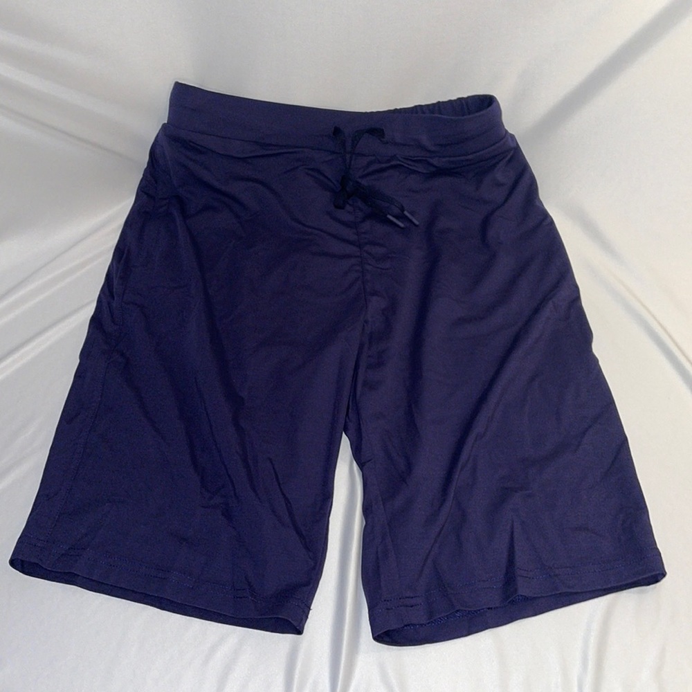 NWT Baleaf Long Athletic Shorts Blue